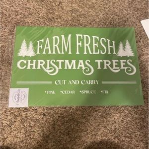 Magnolia Design Co Reusable Stencil Tree Farm